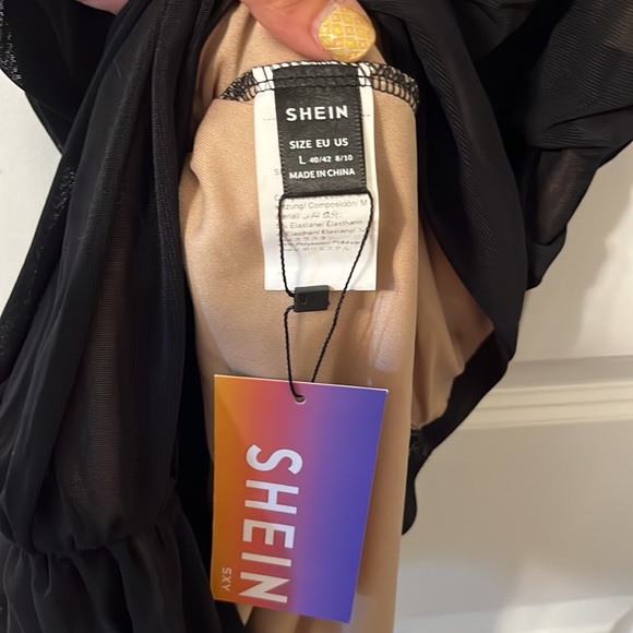 SHEIN sleek fitted sexy dress size L - Picture 3 of 3